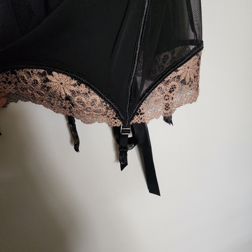 Nwot Victoria secrets bustier lace up corset - Picture 7 of 10